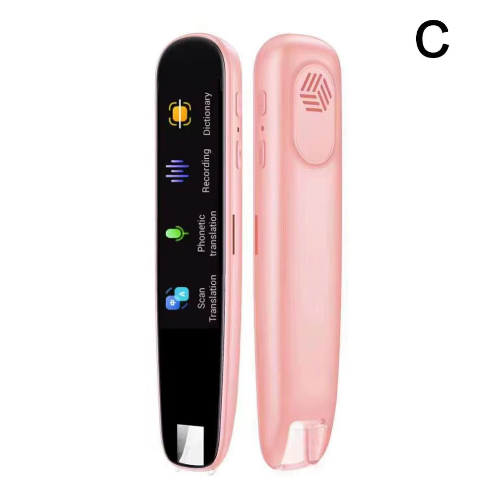 Smart Translator Pen – 116-Language Offline/Online Scanning Translator with OCR Camera & Voice Recording