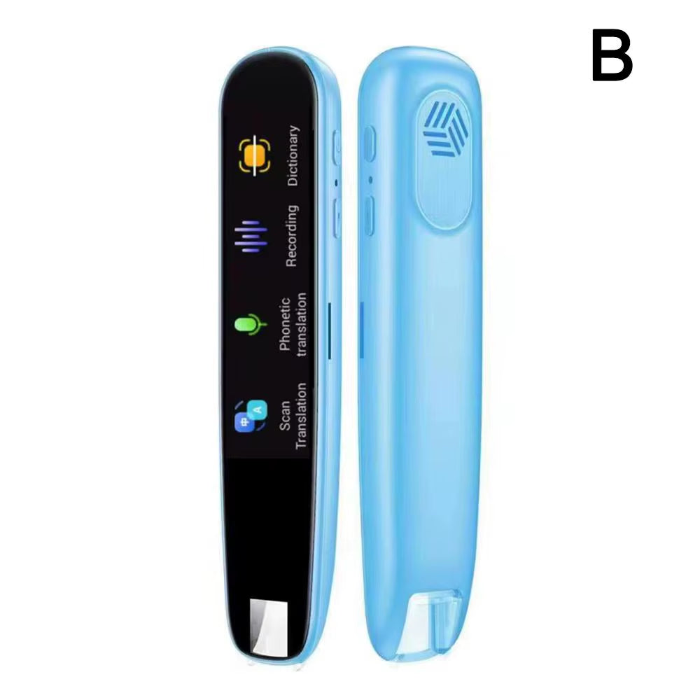 Smart Translator Pen – 116-Language Offline/Online Scanning Translator with OCR Camera & Voice Recording