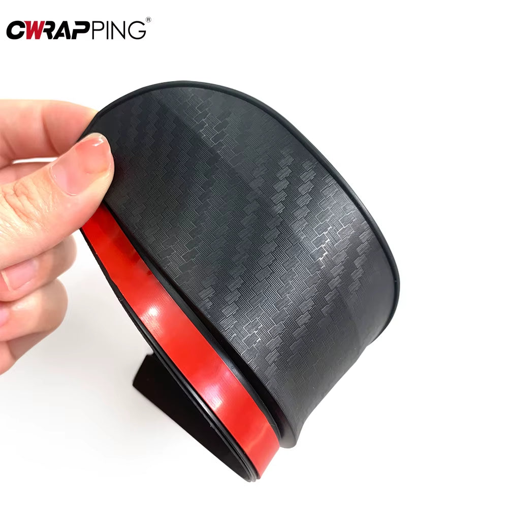 AutoShield Rain Eyebrow Visors – 2PCS Rearview Mirror Covers (Universal Fit, Carbon Fiber Look & Transparent Options)