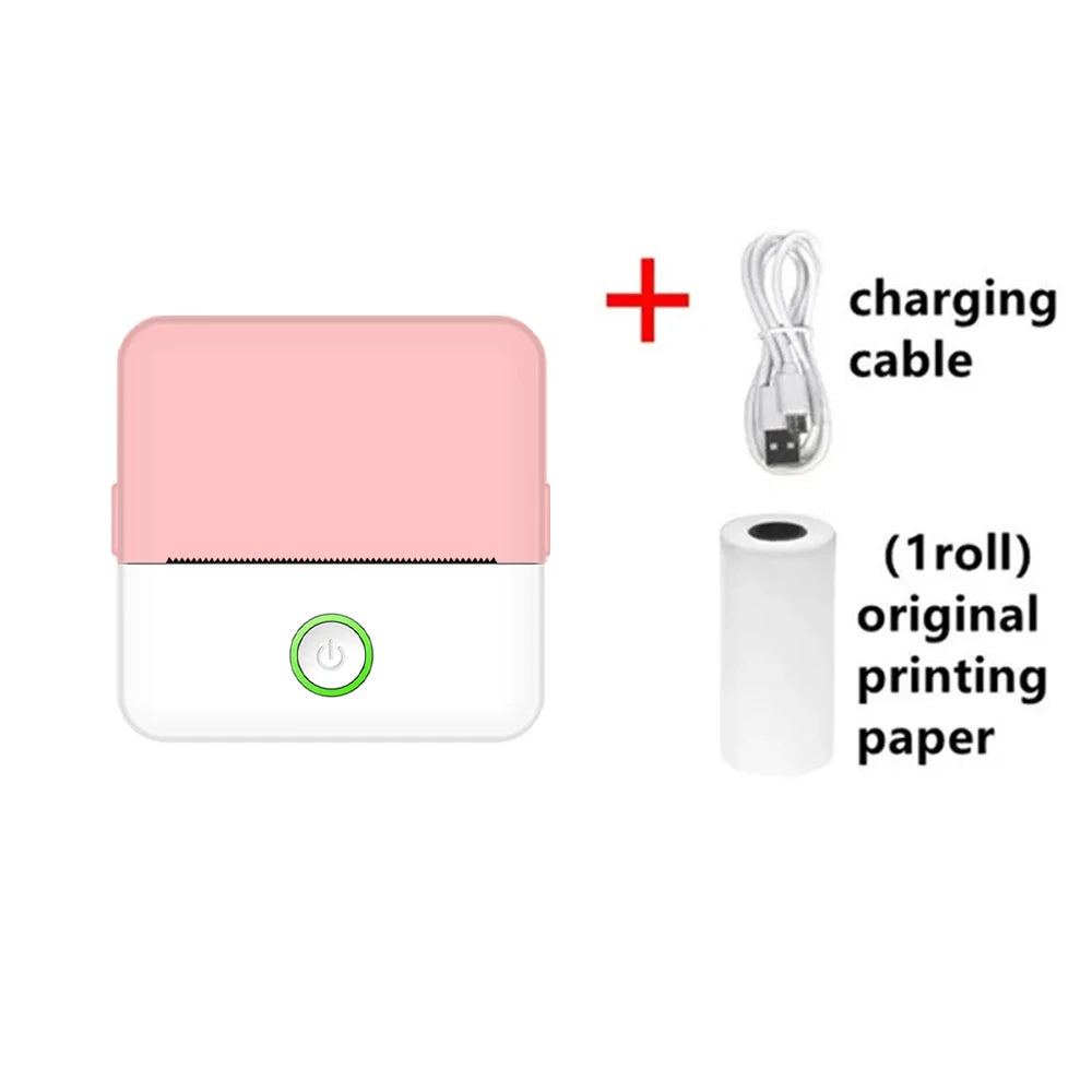 X6 Mini HD Label Printer – Wireless Bluetooth Thermal Printer for Notes, Error Tracking & Stickers (203DPI, 20ppm, Inkless)