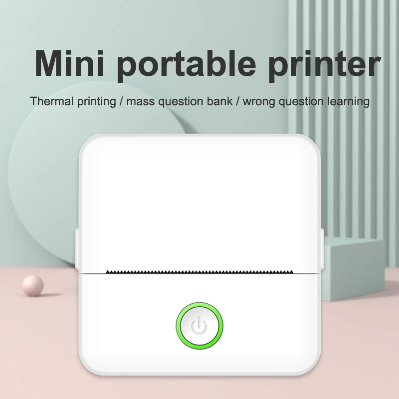 X6 Mini HD Label Printer – Wireless Bluetooth Thermal Printer for Notes, Error Tracking & Stickers (203DPI, 20ppm, Inkless)