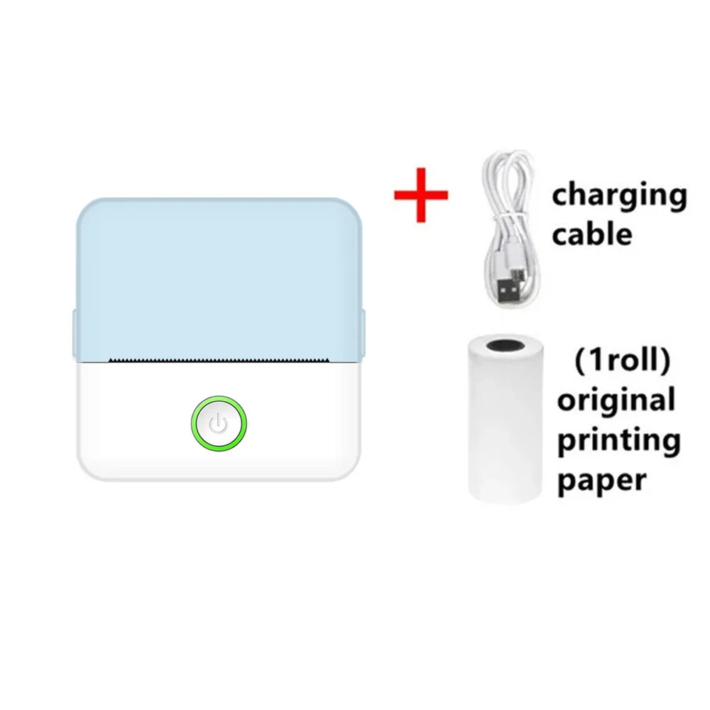 X6 Mini HD Label Printer – Wireless Bluetooth Thermal Printer for Notes, Error Tracking & Stickers (203DPI, 20ppm, Inkless)