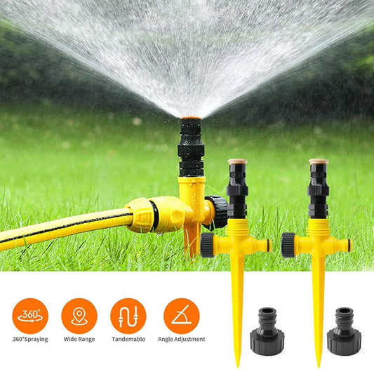 GardenMaster 360° Rotating Sprinkler – Automatic Lawn & Plant Irrigation System
