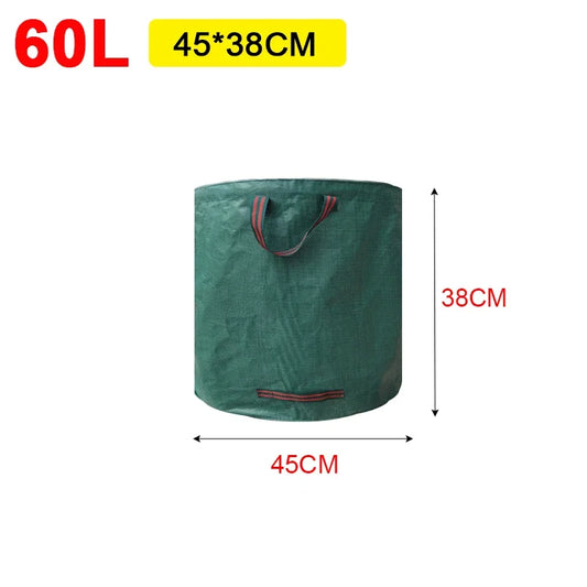 EcoTidy Foldable Garden Waste Bag – Reusable, Splash-Proof Leaf Sack with Large Capacity