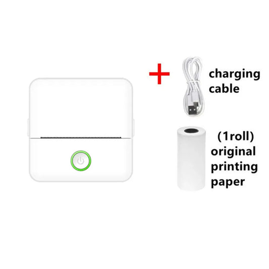  X6 Mini HD Label Printer – Wireless Bluetooth Thermal Printer for Notes, Error Tracking & Stickers (203DPI, 20ppm, Inkless)