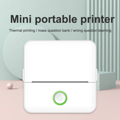  X6 Mini HD Label Printer – Wireless Bluetooth Thermal Printer for Notes, Error Tracking & Stickers (203DPI, 20ppm, Inkless)