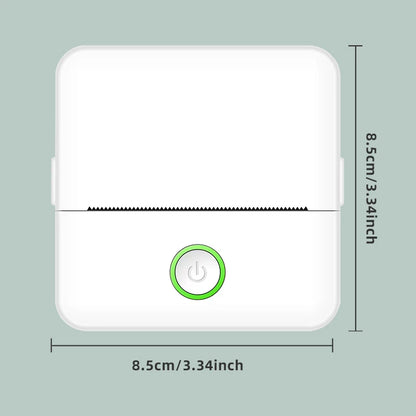  X6 Mini HD Label Printer – Wireless Bluetooth Thermal Printer for Notes, Error Tracking & Stickers (203DPI, 20ppm, Inkless)