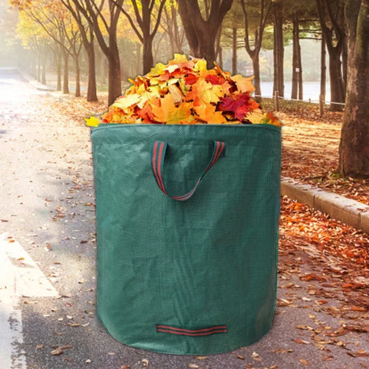 EcoTidy Foldable Garden Waste Bag – Reusable, Splash-Proof Leaf Sack with Large Capacity